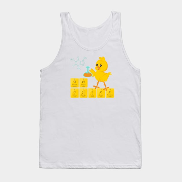 Biology Chick Tank Top by Fun with Science